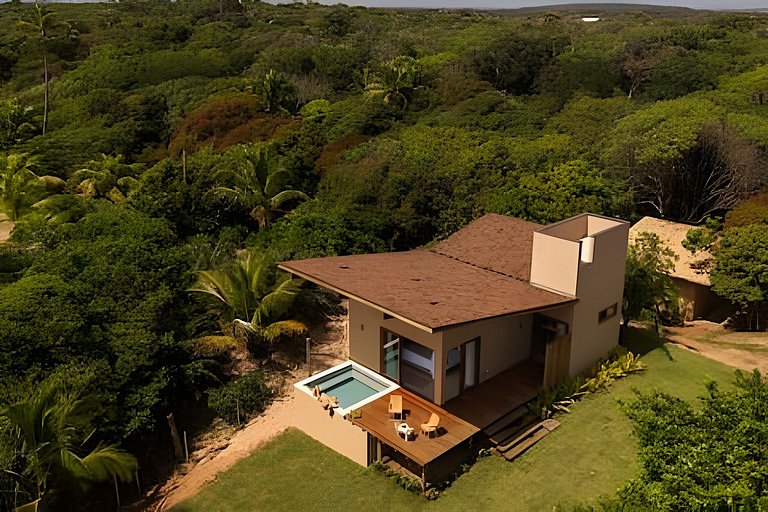 Brisas do Cassange - Villa com 3 casas pé na areia