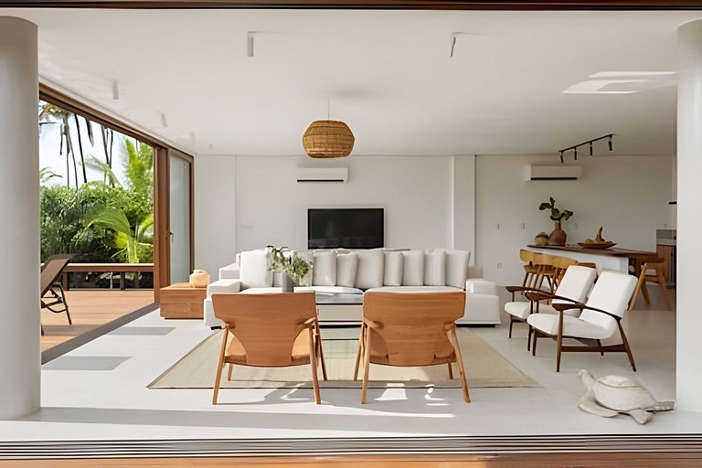 Brisas do Cassange - Villa com 3 casas pé na areia