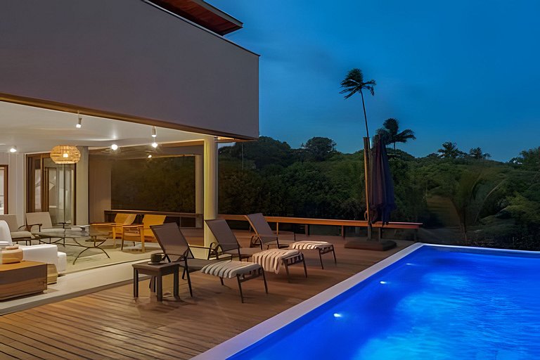 Brisas do Cassange - Villa com 3 casas pé na areia