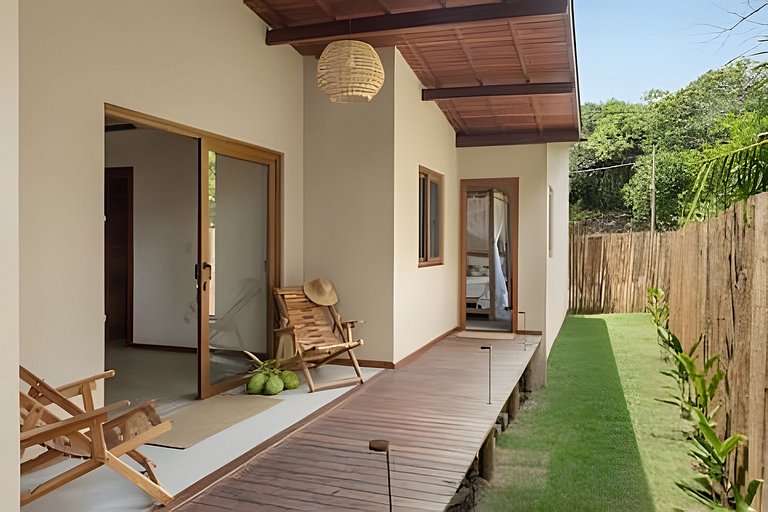 Brisas do Cassange - Villa com 3 casas pé na areia