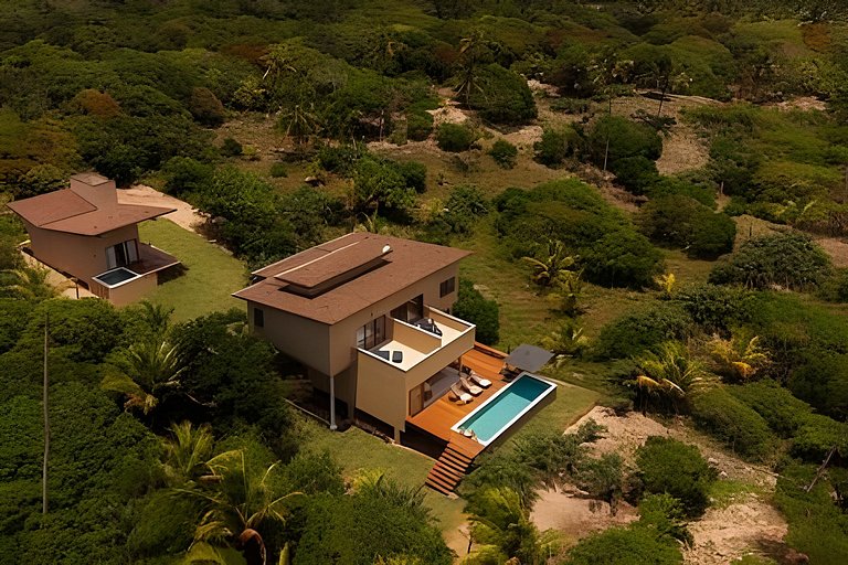 Brisas do Cassange - Villa com 3 casas pé na areia