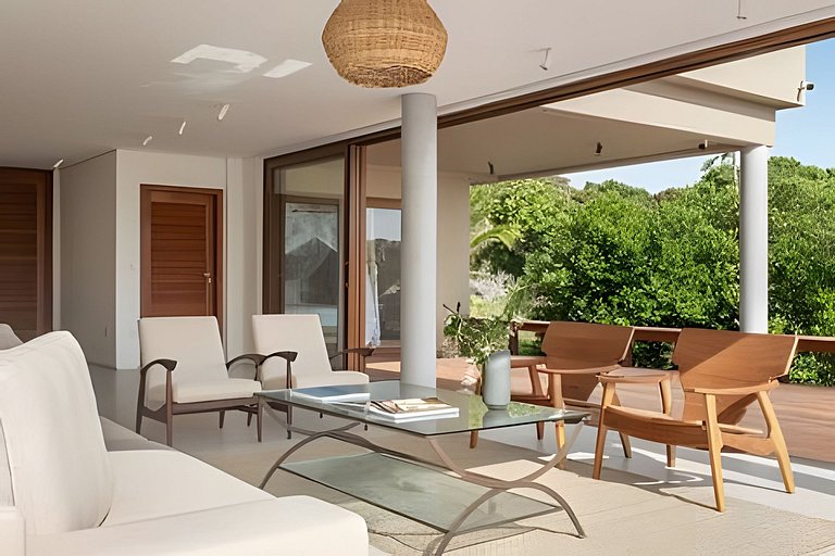 Brisas do Cassange - Villa com 3 casas pé na areia