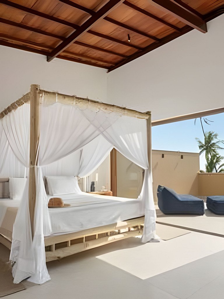 Brisas do Cassange - Villa com 3 casas pé na areia