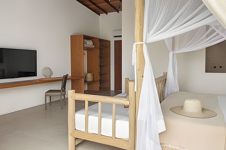 Brisas do Cassange - Villa com 3 casas pé na areia