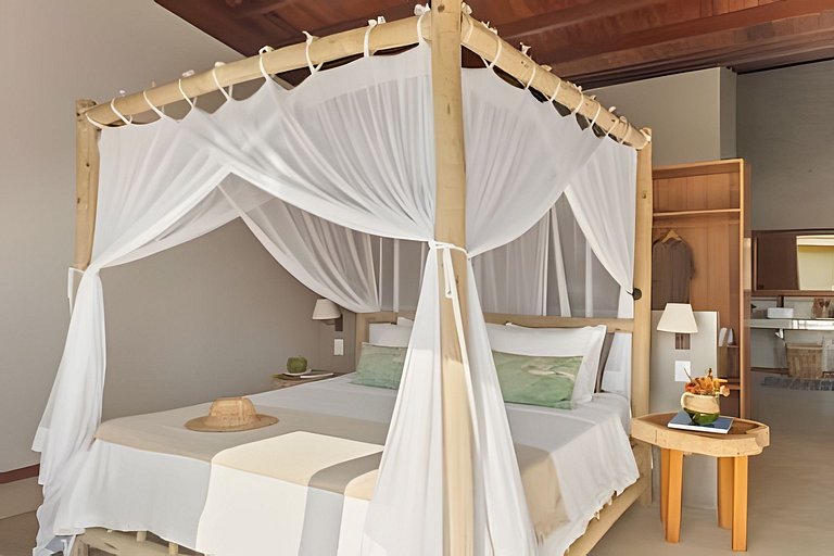 Brisas do Cassange - Villa com 3 casas pé na areia