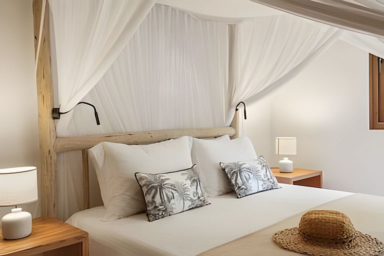 Brisas do Cassange - Villa com 3 casas pé na areia