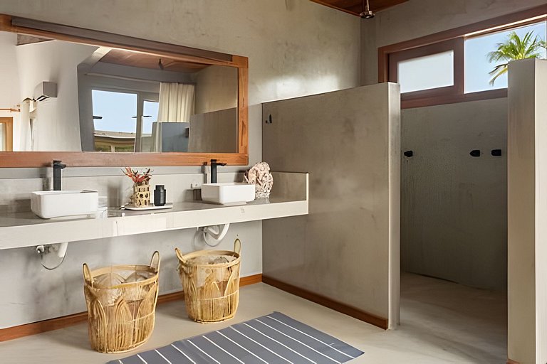 Brisas do Cassange - Villa com 3 casas pé na areia