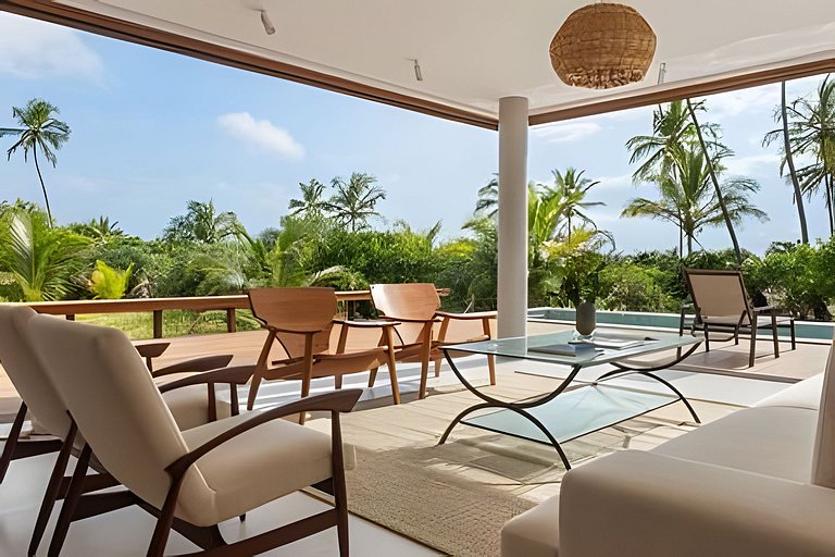 Casa de luxo pé na areia — Brisas do Cassange