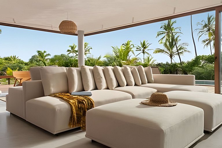 Casa de luxo pé na areia — Brisas do Cassange