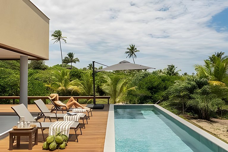 Casa de luxo pé na areia — Brisas do Cassange