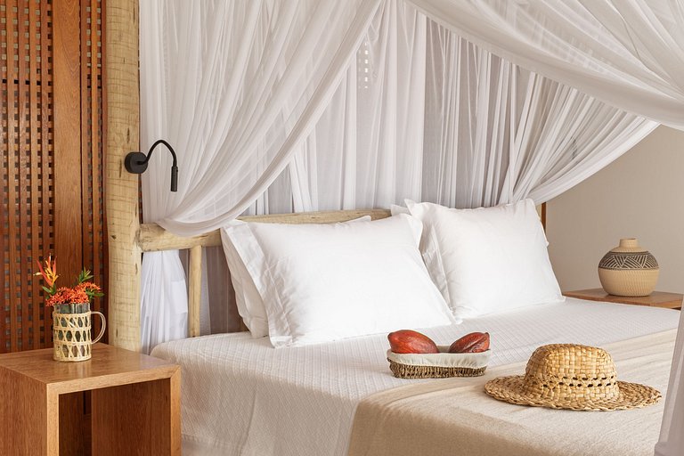 Brisas do Cassange - Villa com 3 casas pé na areia