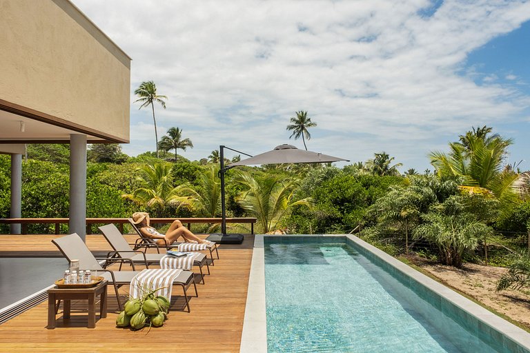 Casa de luxo pé na areia — Brisas do Cassange