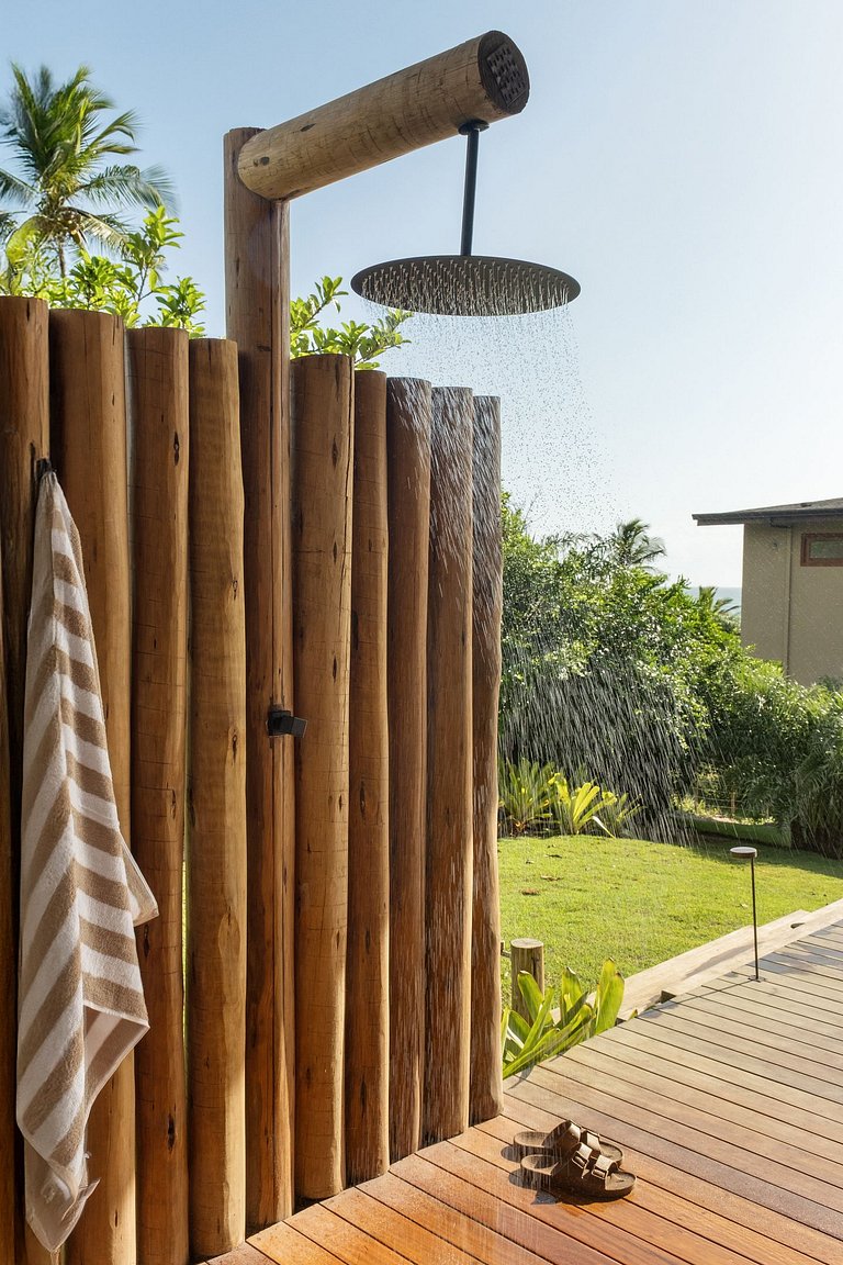 Bangalô pé na areia com piscina Brisas do Cassange
