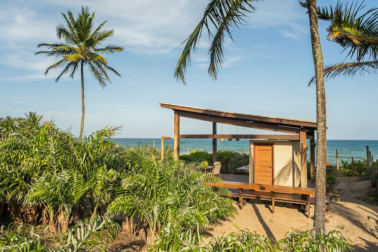 Bangalô pé na areia com piscina Brisas do Cassange