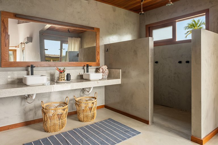 Bangalô pé na areia com piscina Brisas do Cassange