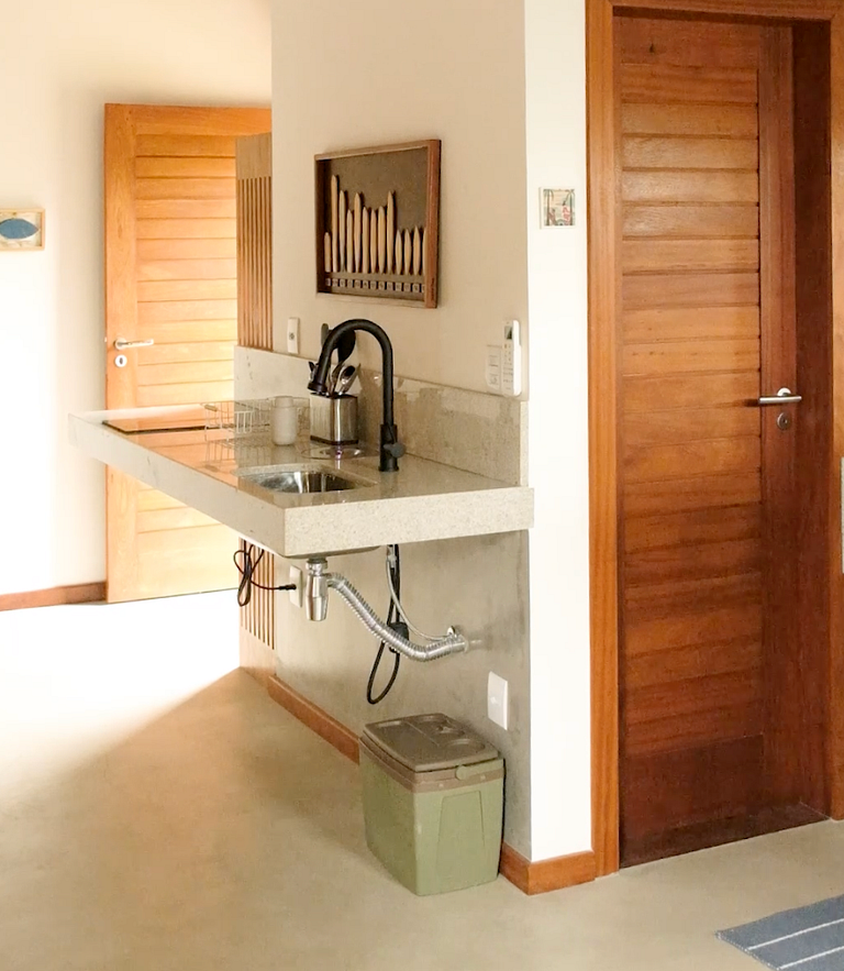 Bangalô pé na areia com piscina Brisas do Cassange