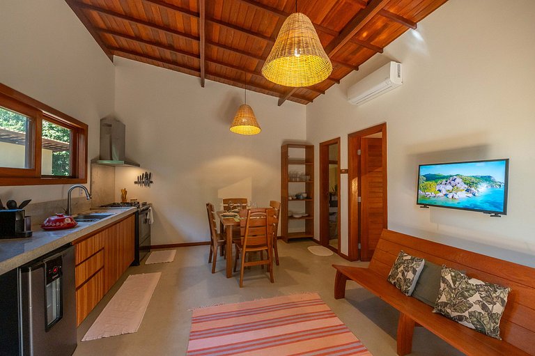 Casa charmosa no jardim: Brisas do Cassange