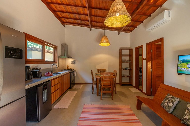 Casa charmosa no jardim: Brisas do Cassange