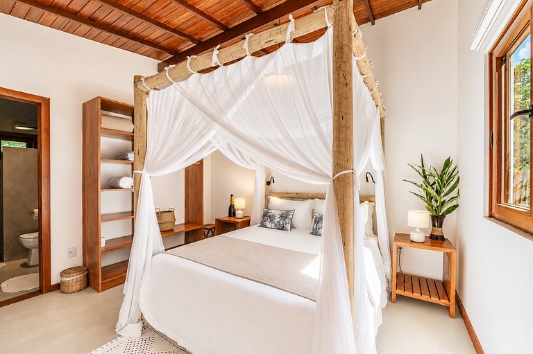 Casa charmosa no jardim: Brisas do Cassange