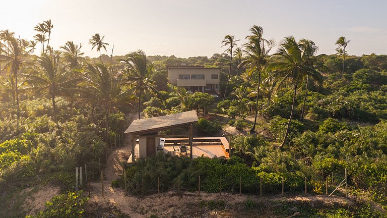 Bangalô pé na areia com piscina Brisas do Cassange