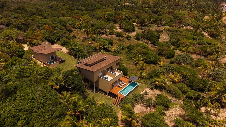 Bangalô pé na areia com piscina Brisas do Cassange