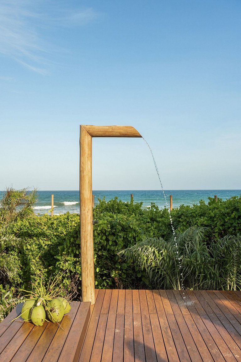Bangalô pé na areia com piscina Brisas do Cassange