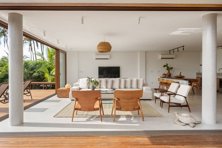 Casa de luxo pé na areia:  Brisas do Cassange