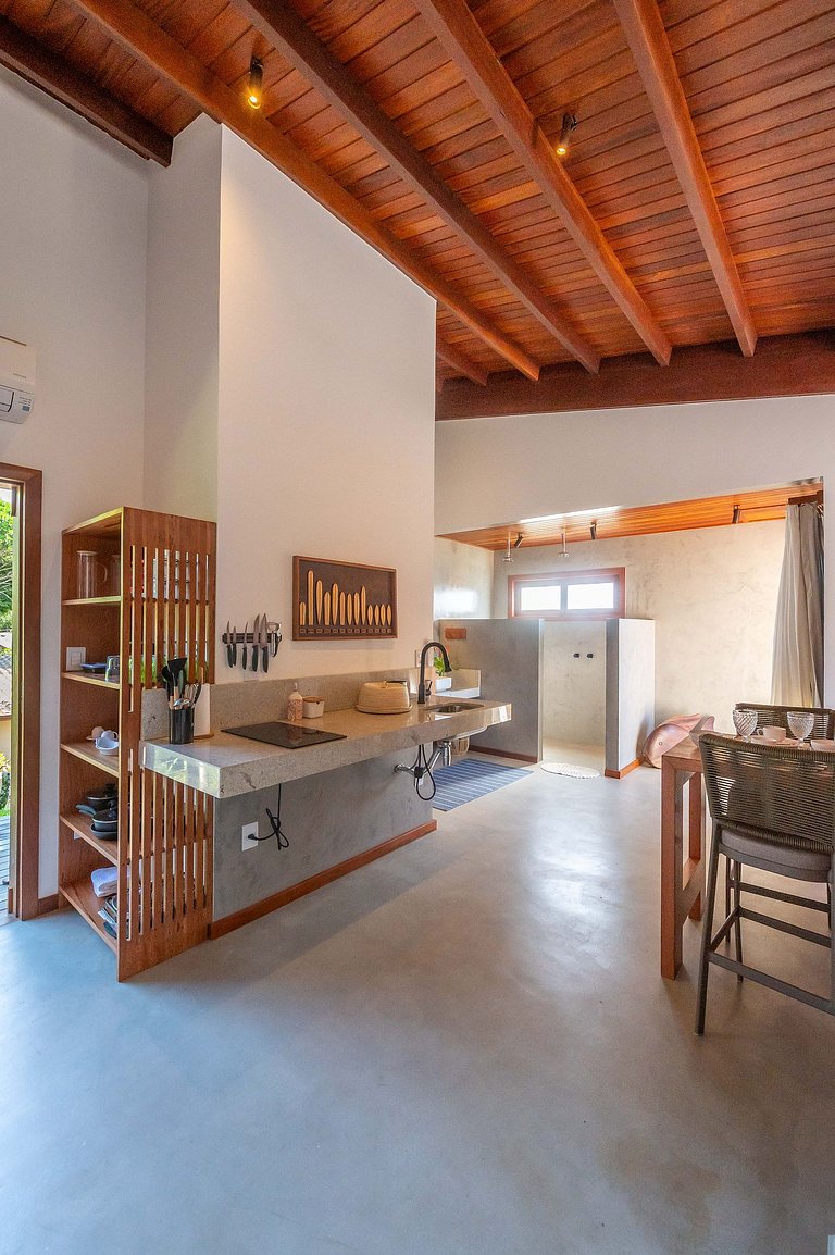 Brisas do Cassange - Villa com 3 casas pé na areia