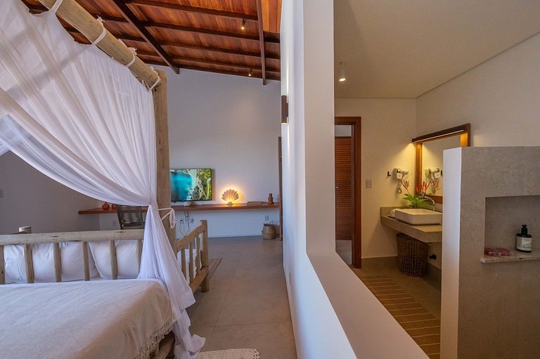 Brisas do Cassange - Villa com 3 casas pé na areia