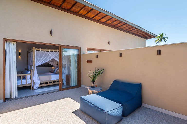 Brisas do Cassange - Villa com 3 casas pé na areia