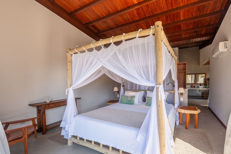 Brisas do Cassange - Villa com 3 casas pé na areia