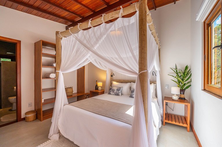 Brisas do Cassange - Villa com 3 casas pé na areia